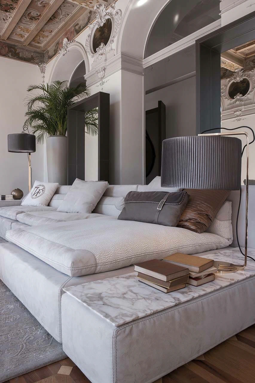 Диван Serbelloni — Vittoria Frigerio, кожа, фото 3