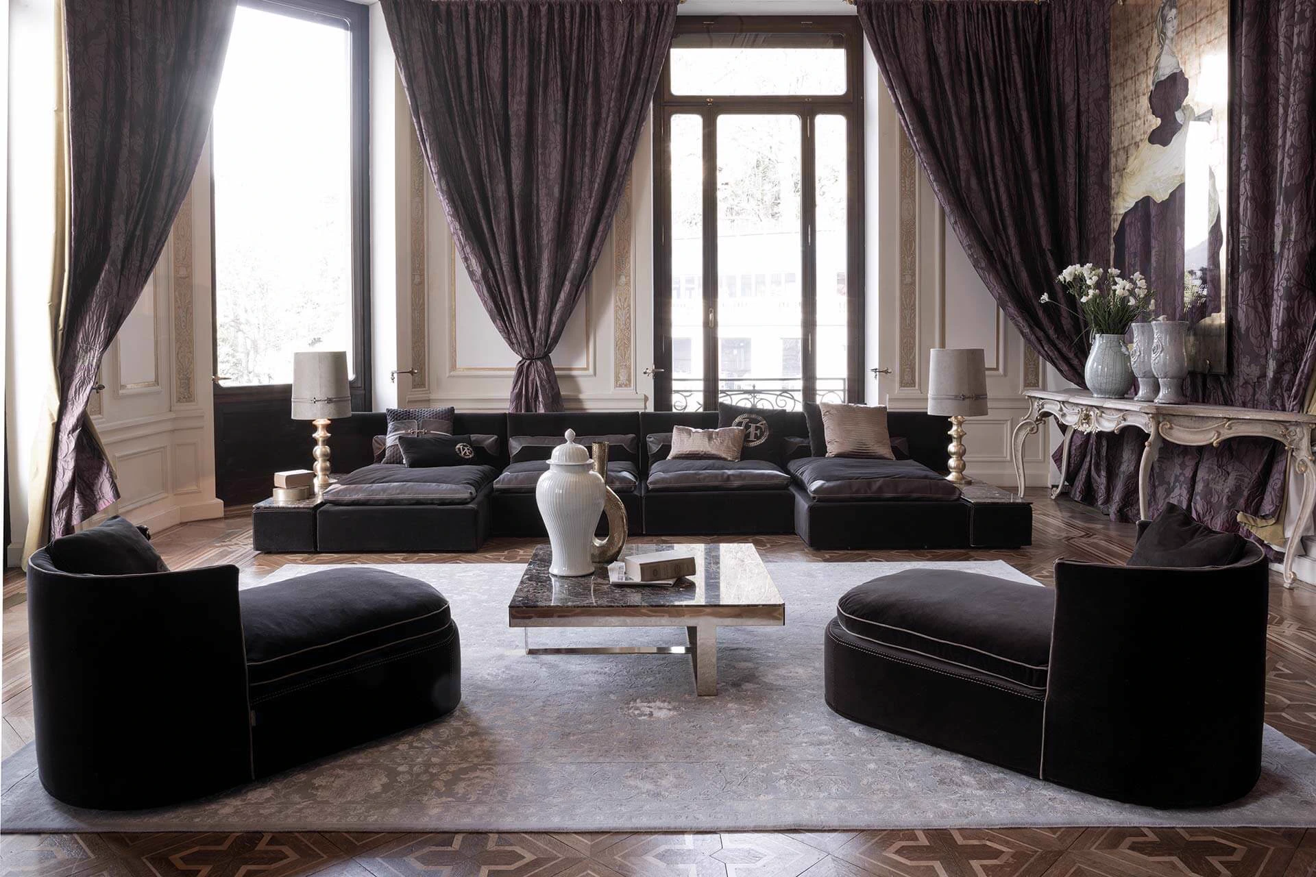 Диван Serbelloni — Vittoria Frigerio, кожа, фото 6