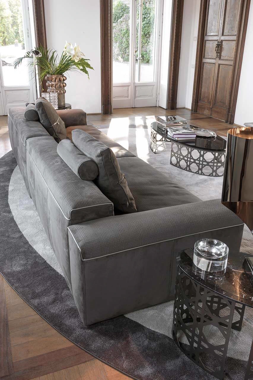 Диван Sforza — Vittoria Frigerio, кожа, фото 5