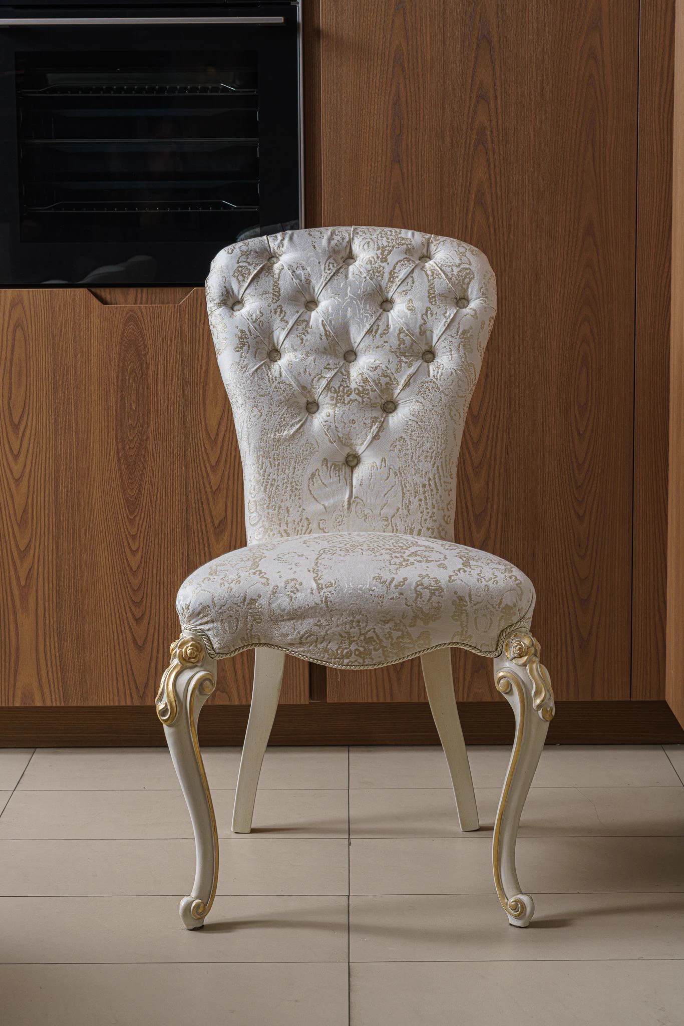 Стул Capri h99 — Volpi, текстиль, фото 3