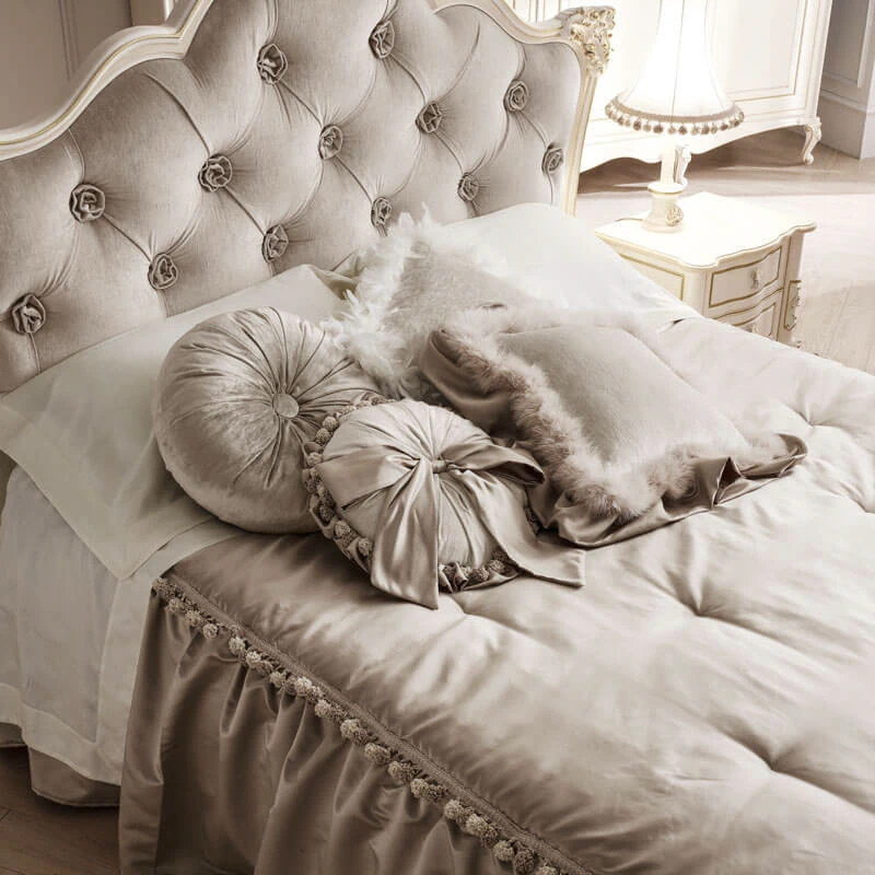 Кровать Perla — Volpi, текстиль, фото 3