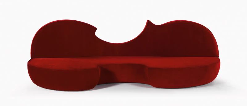Диван Stradivari — Zanaboni, кожа