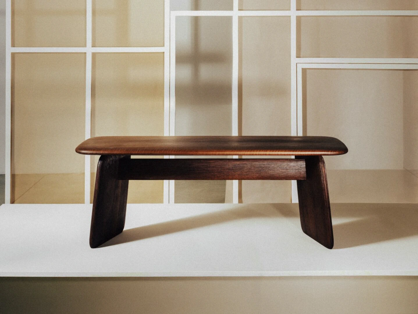 Скамья Stonehenge Walnut — Zanat, дерево