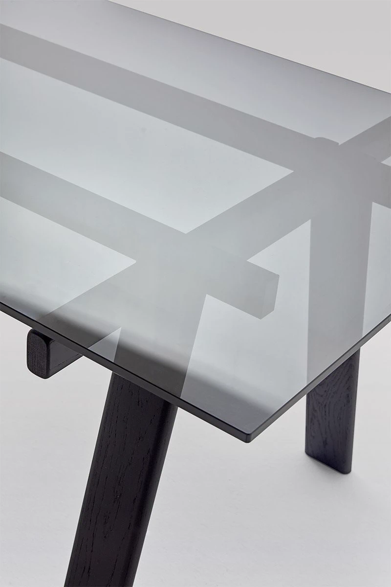 Стол Ambrosiano glass — Zanotta, стекло, фото 2