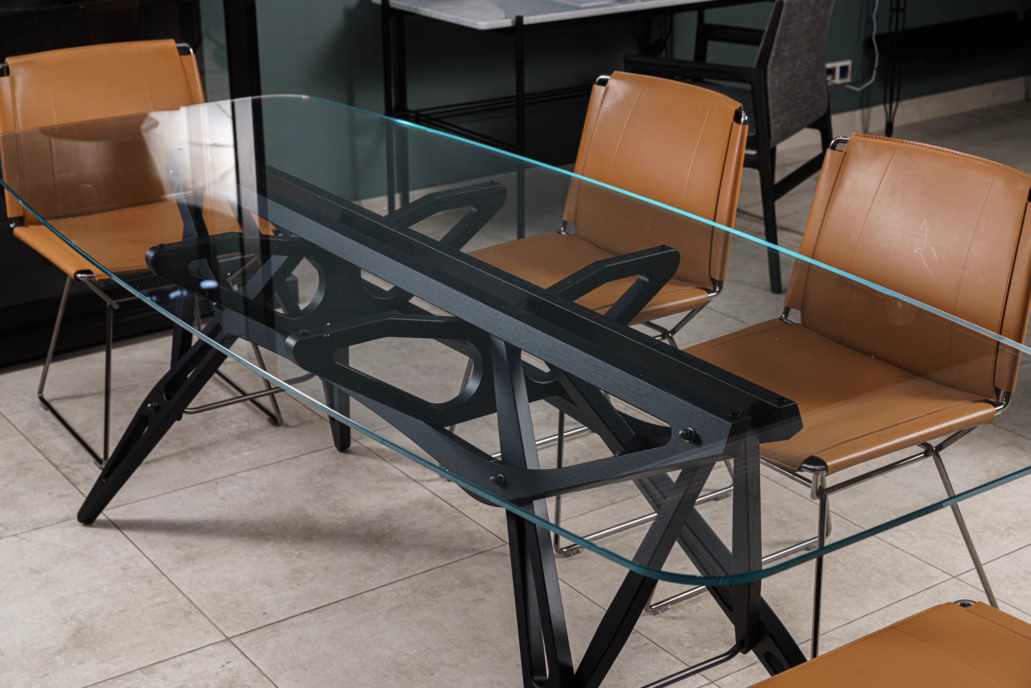 Стол CM Extra-clear glass Reale — Zanotta, стекло, фото 4