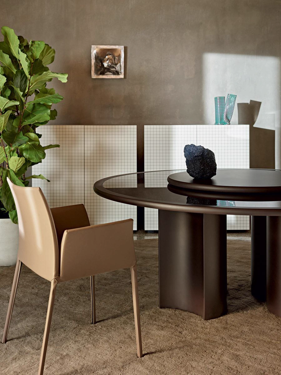 Вращающаяся столешница Lazy Susan — Zanotta, металл, фото 5