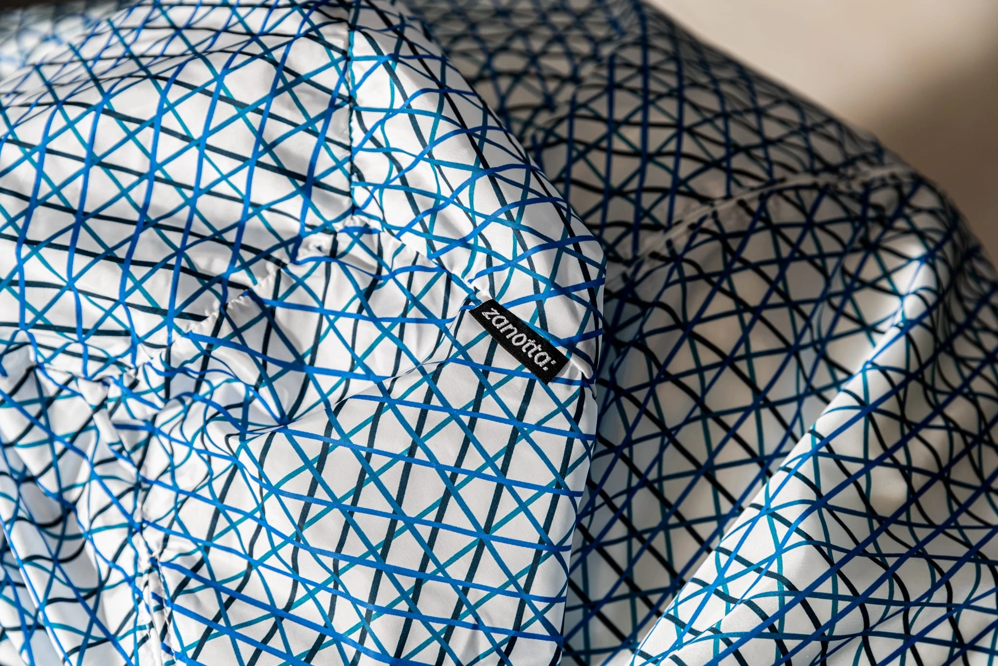Кресло Sacco blue — Zanotta, кожа, фото 3