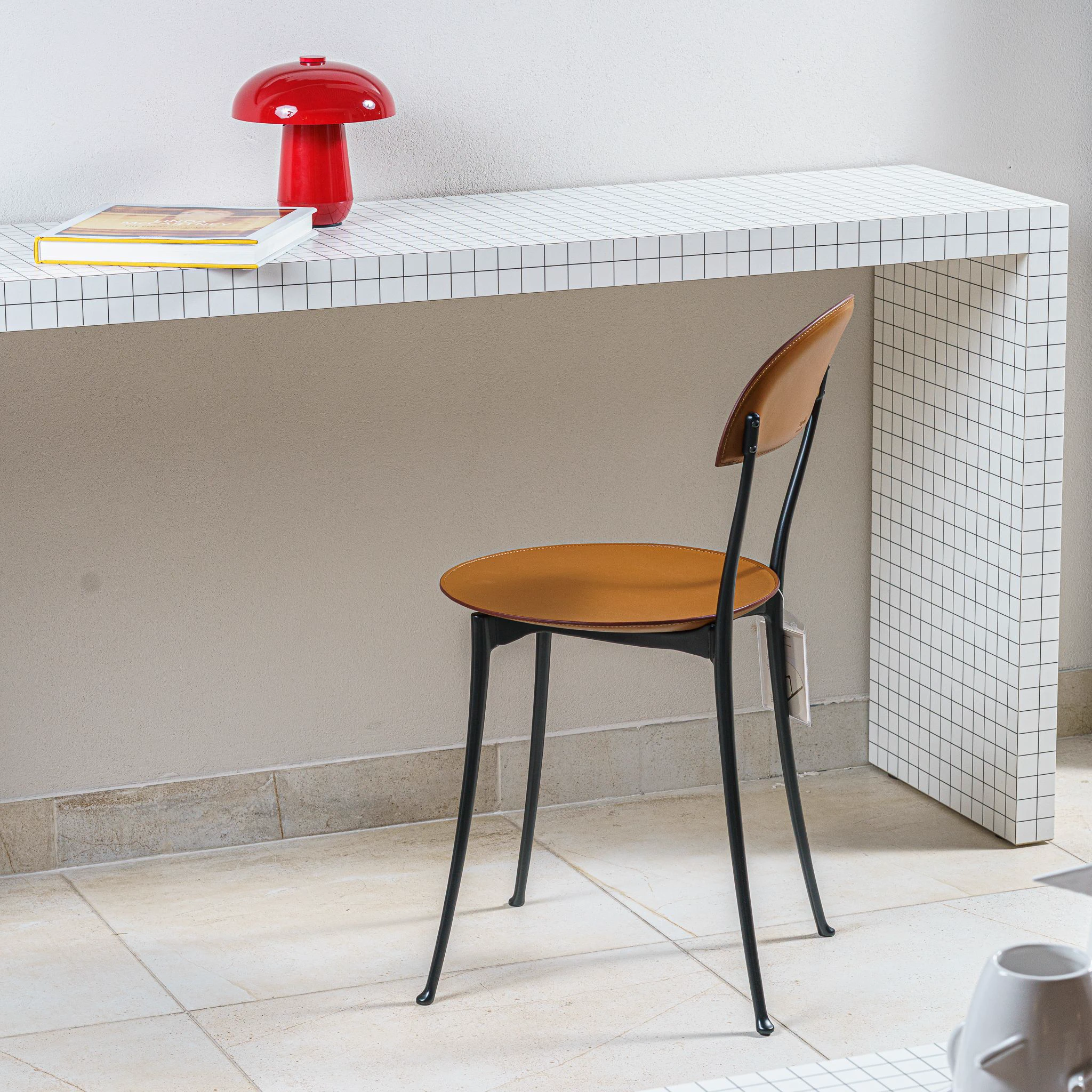 Стул Tonietta — Zanotta, кожа, фото 3